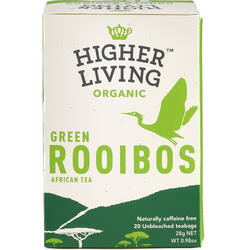 Ceai Verde Rooibos Ecologic/Bio 20 plicuri HIGHER LIVING