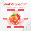 Gel de Dus Natural Hidratant cu Miere si Macadamia Pink Grapefruit 500ml KUNDAL