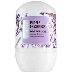 Deodorant Natural pentru Femei pe Baza de Piatra de Alaun cu Lavanda si Bergamota Purple Freshness 50ml BIOBAZA