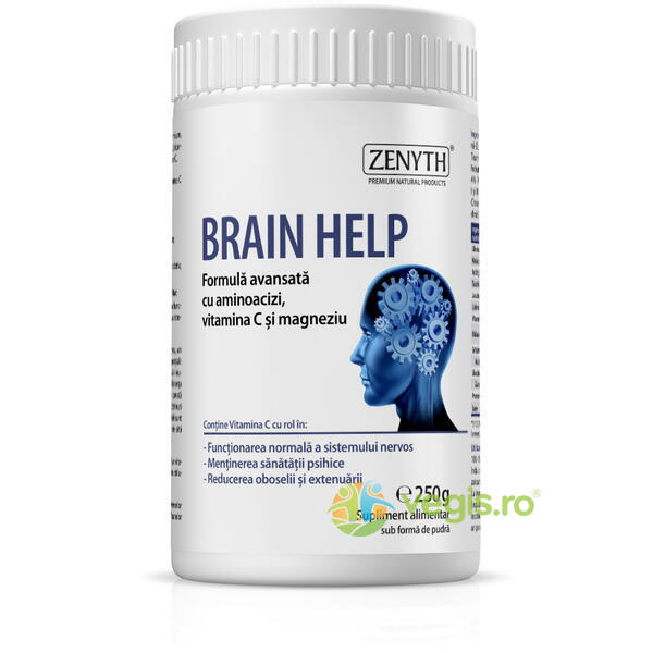 Brain Help 250g, ZENYTH PHARMA, Pulberi & Pudre, 4, Vegis.ro