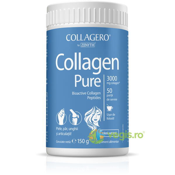 Collagen Pure 150g, ZENYTH PHARMA, Pulberi & Pudre, 3, Vegis.ro