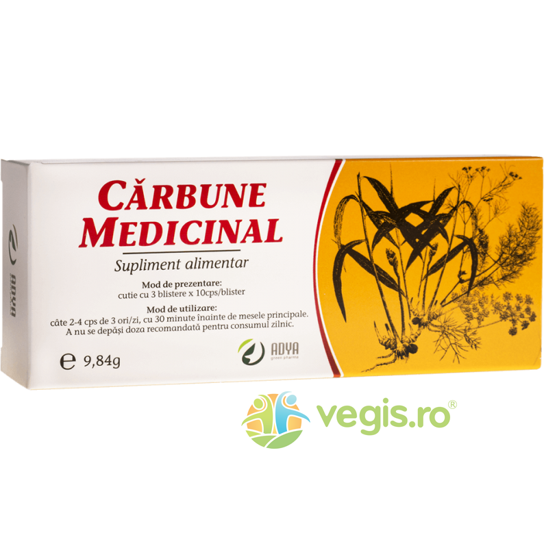 Adya green pharma Carbune medicinal 30cps