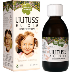 Sirop pentru Copii Lilituss Elixir 200ml ADYA GREEN PHARMA