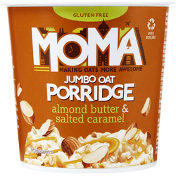 Porridge din Ovaz Integral cu Migdale si Caramel Sarat 55g MOMA