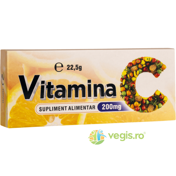 Vitamina C 200mg 30cps, ADYA GREEN PHARMA, Vitamina C, 1, Vegis.ro