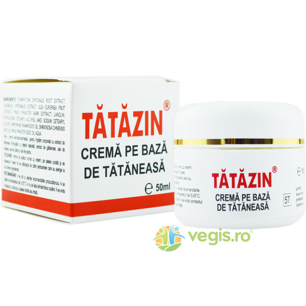 Crema de Tataneasa Tatazin 50ml, ELZIN PLANT, Corp si Fata, 1, Vegis.ro