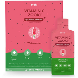 Vitamina C Lipo-Shield cu Aroma de Pepene Verde 20 plicuri ZOOKI