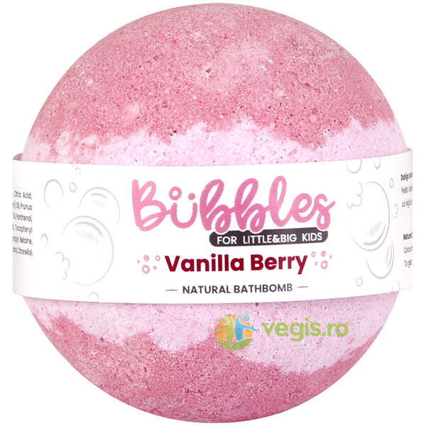 Bila de Baie pentru Copii Vanilla Berry Bubbles 115g, BEAUTY JAR, Baie, 1, Vegis.ro