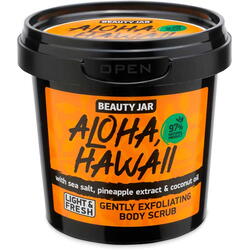 Scrub Corporal Delicat cu Sare de Mare Aloha Hawaii 200g BEAUTY JAR