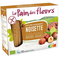 Turte Crocante cu Alune de Padure fara Gluten Ecologice/Bio 150g LE PAIN DES FLEURS