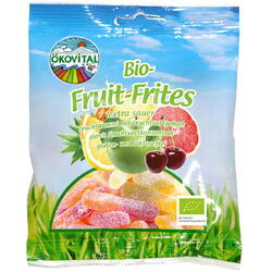 Jeleuri Acrisoare din Fructe fara Gluten Ecologice/Bio 80g OKOVITAL