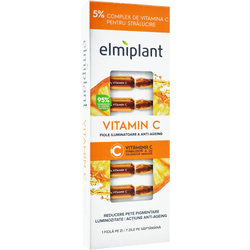 Fiole Antirid pentru Luminozitate Vitamin C 7x1.3ml ELMIPLANT