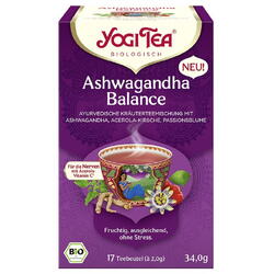 Ceai de Plante si Condimente Ashwagandha Balance Ecologic/Bio 17 pliculete YOGI TEA