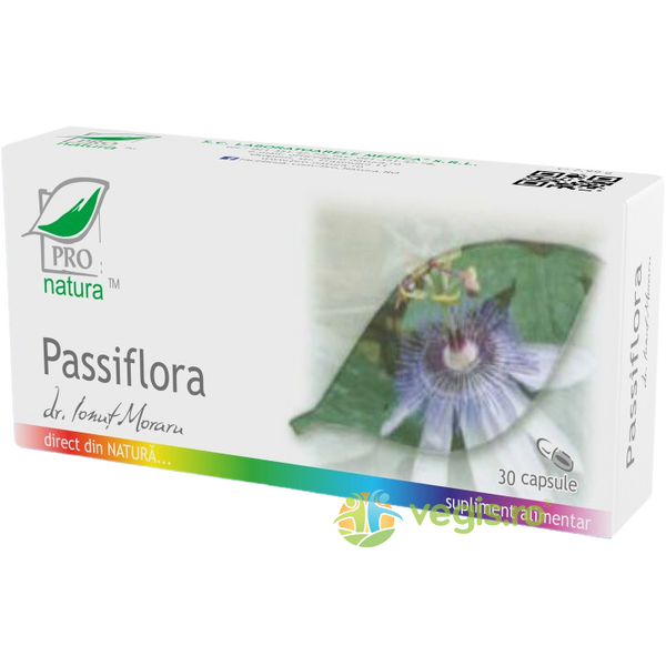 Passiflora 30cps, MEDICA, Remedii Capsule, Comprimate, 1, Vegis.ro