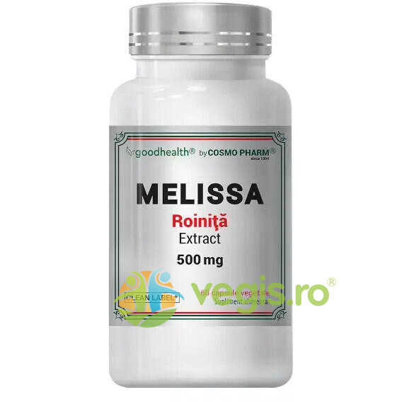 Melissa (Roinita) Extract 500mg 60cps