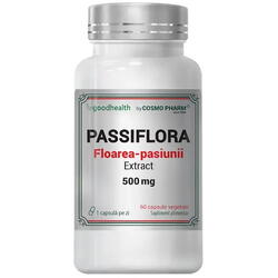 Passiflora (Floarea Pasiunii) Extract 500mg 60cps COSMOPHARM