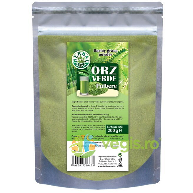Orz Verde Pulbere 200g