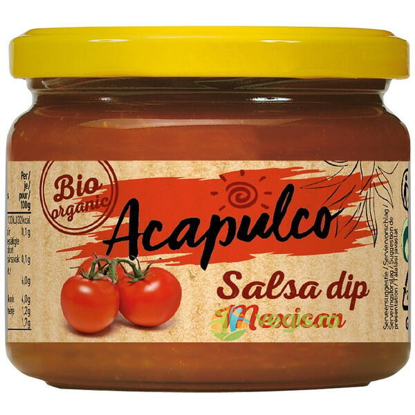 Sos Tortilla Salsa Mexican Ecologic/Bio 260g, ACAPULCO, Alimente BIO/ECO, 1, Vegis.ro