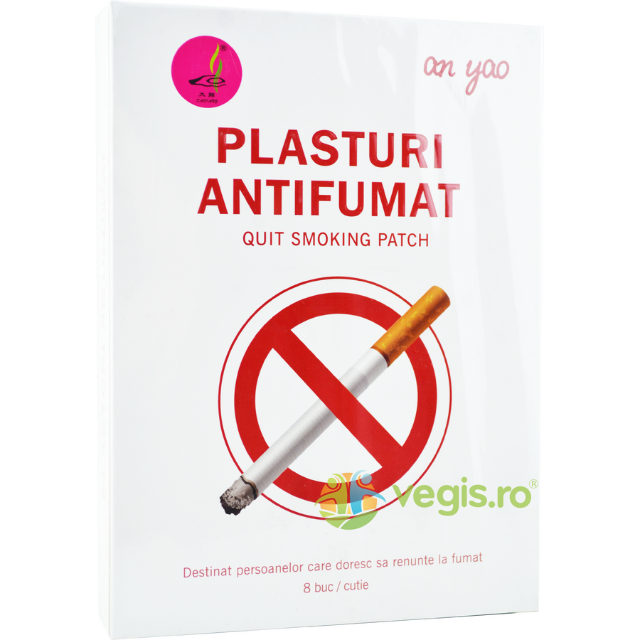 Plasturi Antifumat 5cmx5cm 8buc Naturalia Diet