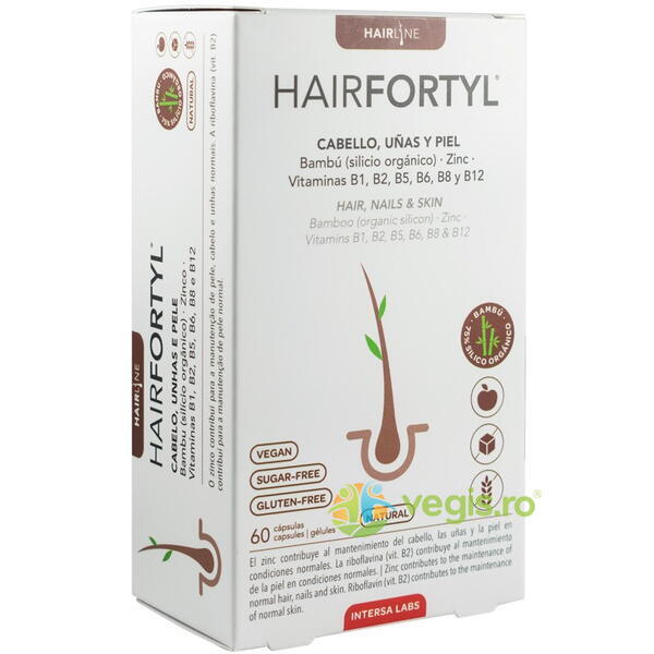 Hairfortyl 60cps, DIETETICOS-INTERSA, Capsule, Comprimate, 1, Vegis.ro