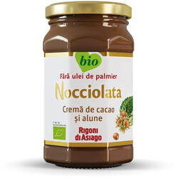Crema cu Cacao, Alune de Padure si Lapte (Nocciolata) Ecologica/Bio 250g RIGONI DI ASIAGO