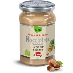 Crema Alba de Alune de Padure (Nocciolata) fara Gluten Ecologica/Bio 250g RIGONI DI ASIAGO