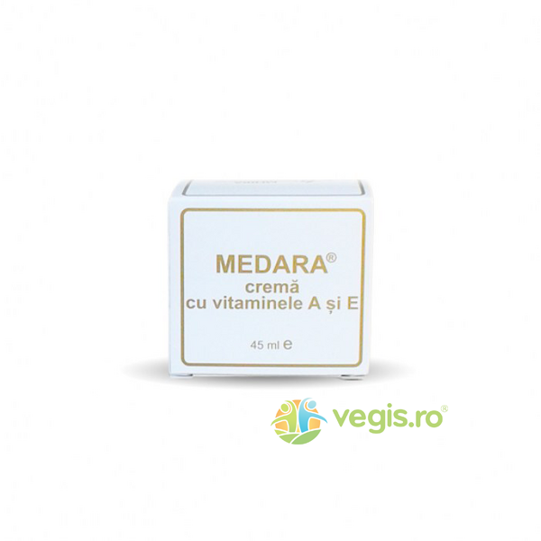 Crema cu Vitaminele A si E Medara 45ml, MEBRA, Unguente, Geluri Naturale, 1, Vegis.ro