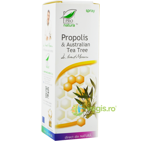 Propolis si Tea Tree Australian Spray 50ml, MEDICA, Suplimente Lichide, 1, Vegis.ro
