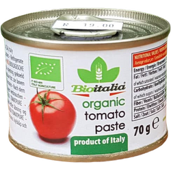 Pasta (Concentrat) de Rosii Ecologic/Bio 70g BIOITALIA