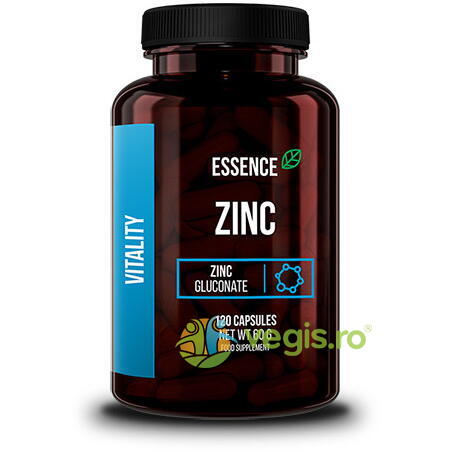 Zinc 15mg 120cps, ESSENCE, Vitamine, Minerale & Multivitamine, 1, Vegis.ro