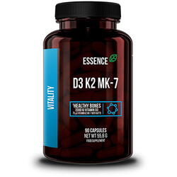 Vitamina D3 + K2 MK-7 90cps ESSENCE