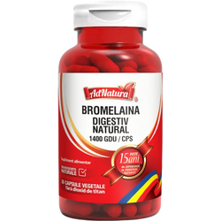 Bromelaina Digestiv Natural 1400GDU 30cps ADNATURA