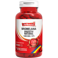 Bromelaina Digestiv Natural 1400GDU 60cps ADNATURA