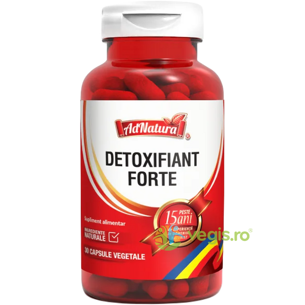Detoxifiant Forte 30cps, ADNATURA, Capsule, Comprimate, 1, Vegis.ro