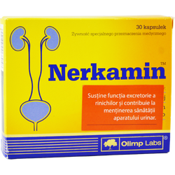 Nerkamin (Pietre la Rinichi si Infectii Urinare) 30cps NUTRIFIC