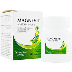Magnevit + Vitamina B6 40cpr VITALIA PHARMA