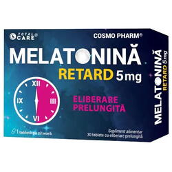 Melatonina Retard 5mg 30cps COSMOPHARM