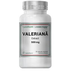 Valeriana Extract 500mg 30cps COSMOPHARM