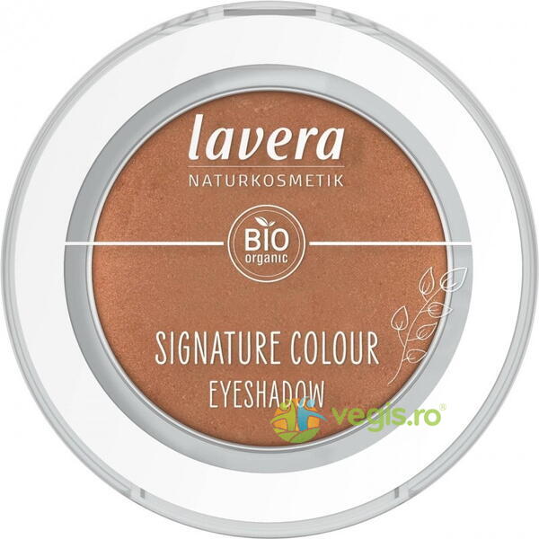Fard de Pleoape Burnt Apricot 04 Signature Colour 2g, LAVERA, Machiaje naturale, 3, Vegis.ro