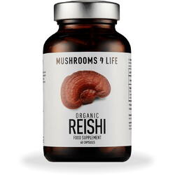 Reishi Mushroom 800mg Full Spectrum 60cps MUSHROOMS4LIFE