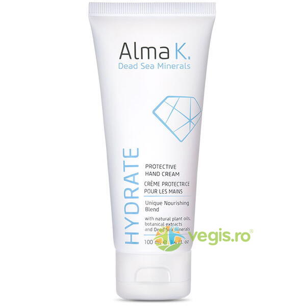 Crema de Maini Protectoare Hydrate 100ml, ALMA K, Cosmetice Maini, 1, Vegis.ro