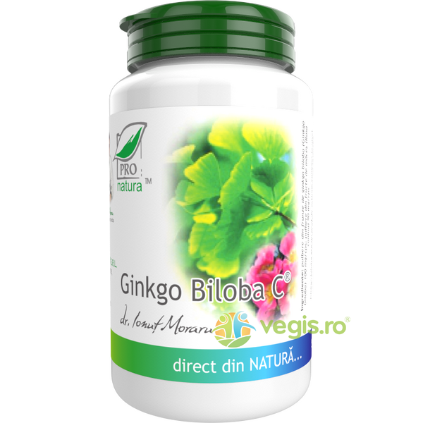 Ginkgo Biloba C 60cps, MEDICA, Remedii Capsule, Comprimate, 1, Vegis.ro