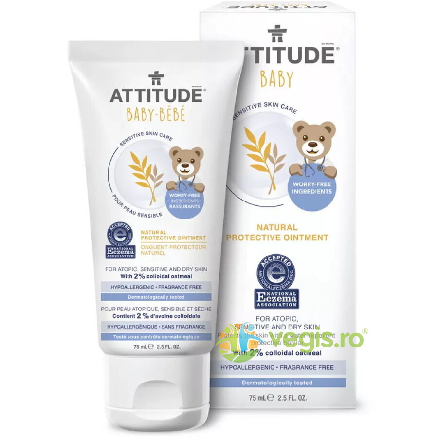 Unguent Protectiv pentru Bebelusi Sensitive Skin Baby Natural 75ml