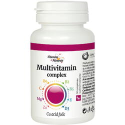 Multivitamin Complex cu Acid Folic 30cpr CADOU