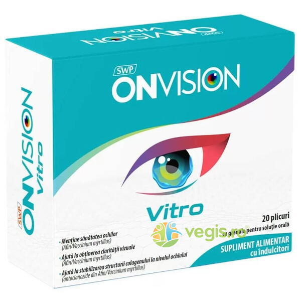 Onvision Vitro 20dz, SUN WAVE PHARMA, Capsule, Comprimate, 1, Vegis.ro
