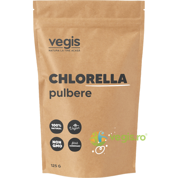Chlorella Pulbere 125g, VEGIS, Pulberi & Pudre, 1, Vegis.ro