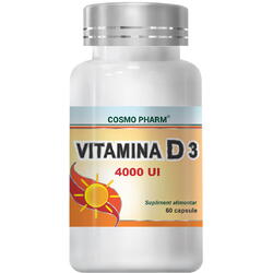 Vitamina D3 4000 UI 60cps CADOU