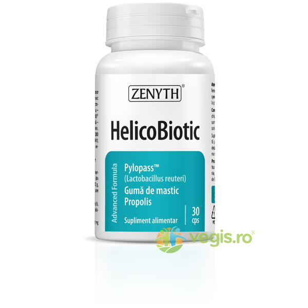 Helicobiotic 30cps, ZENYTH PHARMA, Capsule, Comprimate, 3, Vegis.ro