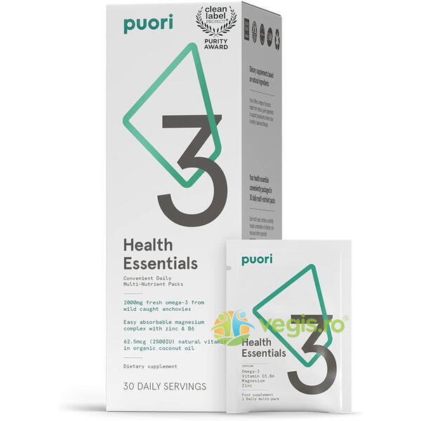 P3 Health Essentials 30 plicuri, PUORI, Pulberi & Pudre, 1, Vegis.ro