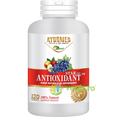 Antioxidant 120cpr, AYURMED, Capsule, Comprimate, 1, Vegis.ro